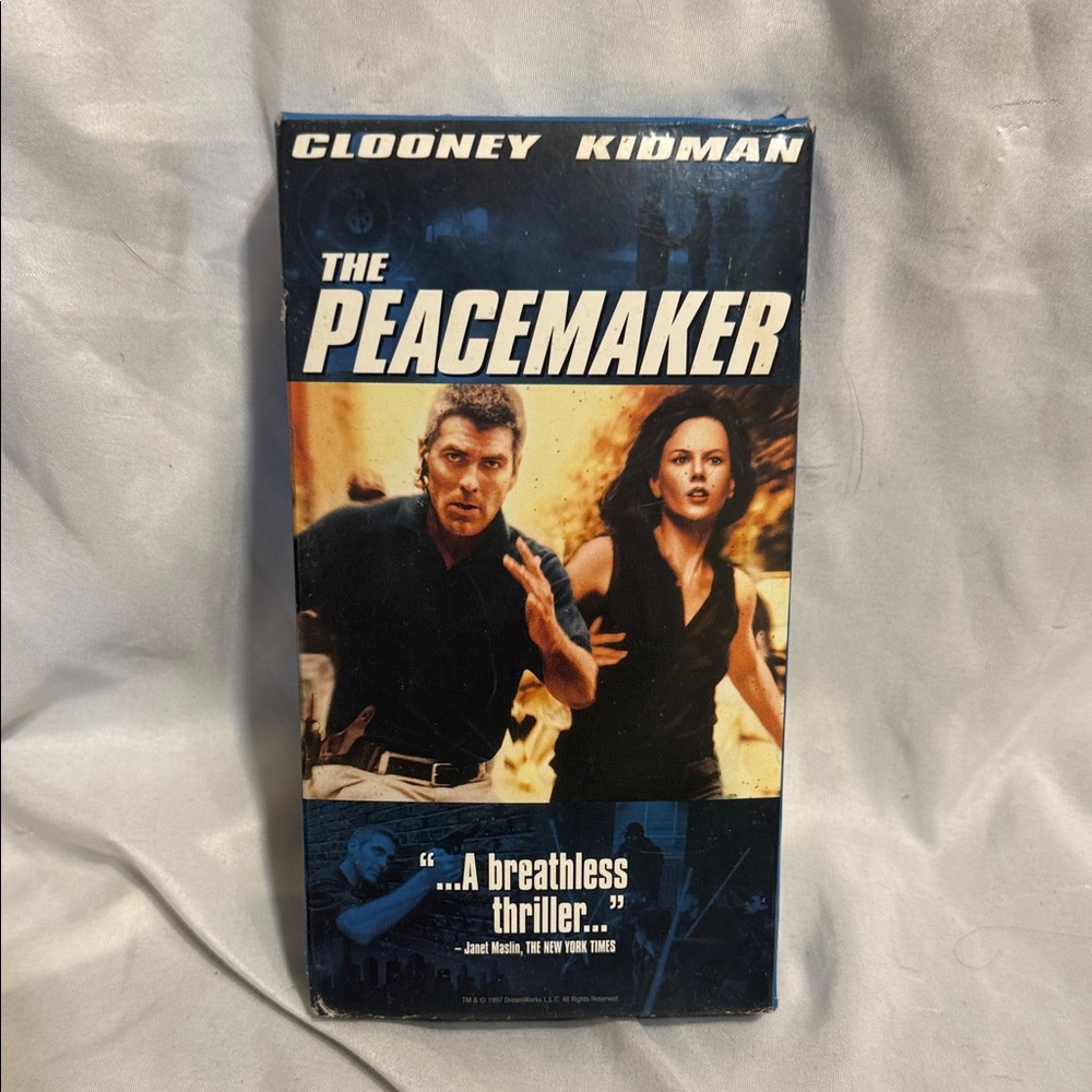 The Peacemaker VHS Tape - George Clooney